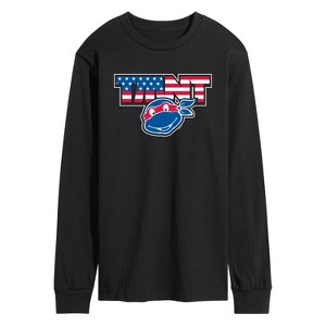 Men's - Teenage Mutant Ninja Turtles - Americana Long Sleeve Graphic T-Shirt - 1 of 4