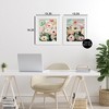 Stupell Industries Minty Garden Flowers 2pc Framed Print Under Glass Set - 3 of 4