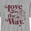 Boy's Star Wars: The Mandalorian Valentine's Day Grogu Love is the Way T-Shirt - 2 of 4