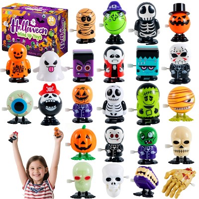 Joyfy Halloween Party Favors 12/24 Pcs Wind Up Toys For Kids Halloween Gifts Goodie Bag Fillers, Student School Classroom Favors Carnival Game Prizes