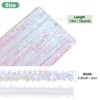 Unique Bargains Elastic PVC Durable Sequins Flat Paillette Sequin Trim 1 Pc - 3 of 4