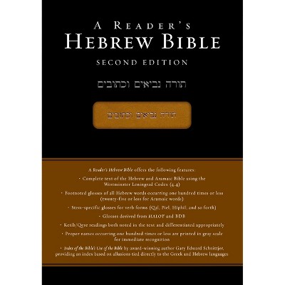 A Reader's Hebrew Bible - 2nd Edition by  A Philip Brown II & Bryan W Smith (Leather Bound)