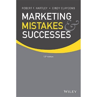 Marketing Mistakes and Successes - 12th Edition by  Robert F Hartley & Cindy Claycomb (Paperback)