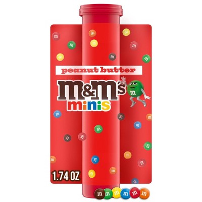 M&M's Minis Peanut Butter Candy Share Size - 1.74oz