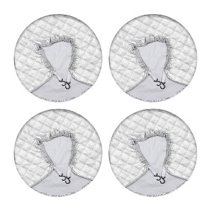 Unique Bargains 4pcs Tire Covers Aluminum Film Tire Protector for Car RV Trailer Wheel - 1 of 4