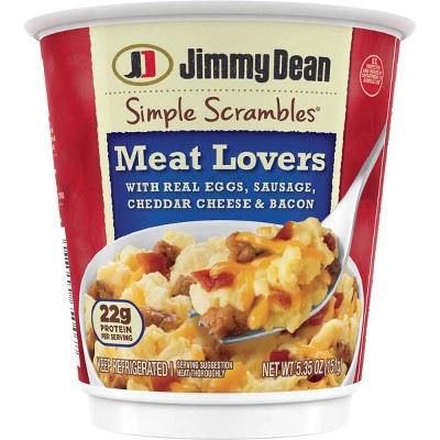 Jimmy Dean Simple Scrambles Meat Lovers - 5.35oz