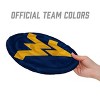 NCAA West Virginia Mountaineers Flimzee Flying Disc: Polyester, 10" Diameter - 3 of 4
