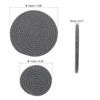 Unique Bargains House Indoor Gardening Plant Mat 4 Pcs - 2 of 4