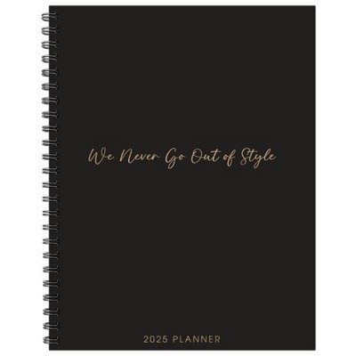 Willow Creek Press We Never Go Out of Style 2025 8.5"x11" Softcvr Weekly Planner: Spiral Binding, Blue, All Ages, January-December