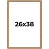 PosterPalooza | 26x38 Museum-Quality Picture Frame, UV Resistant Acrylic, Foam Board Backing, Available in 4 Finishes - 2 of 4