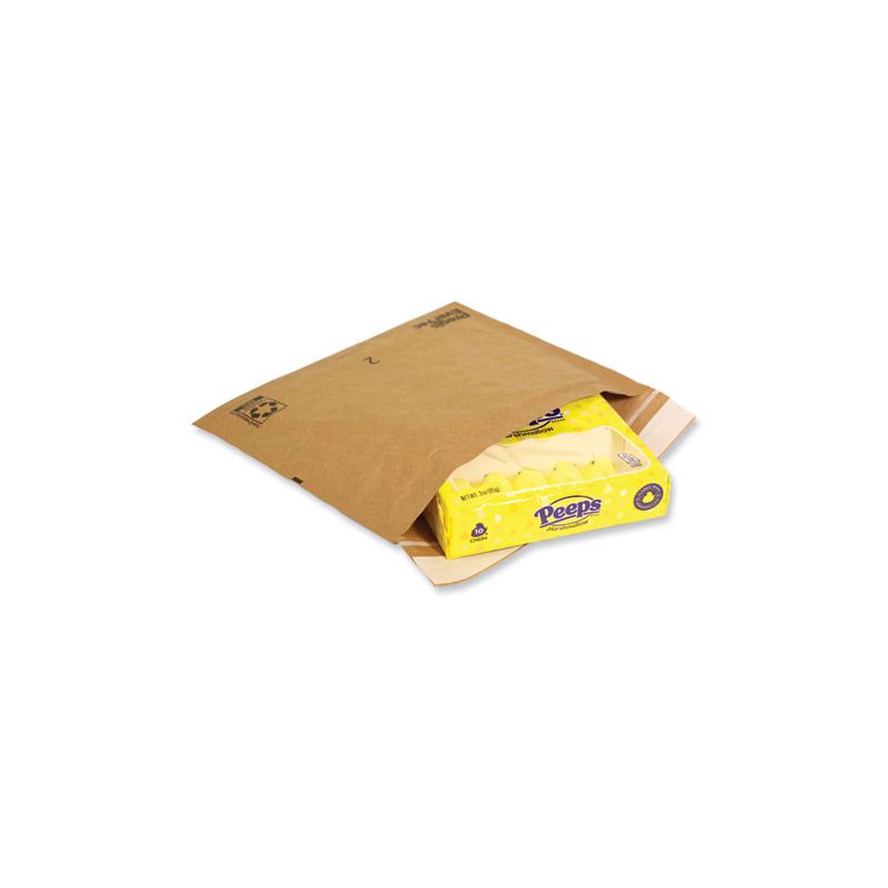 Pregis EverTec Curbside Recyclable Padded Mailer, #4, Kraft Paper, Self-Adhesive Closure, 14 x 9, Brown, 150/Carton, 5 of 6