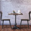 Costway Dining Room Chairs Set of 4 Modern Kitchen Dining Room Side Chair W/Metal Frame - 2 of 4