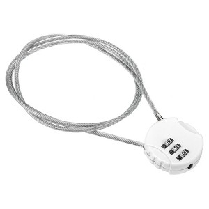 Unique Bargains Gym Locker Small 3 Digit Padlock Combination Locks - 1 of 4