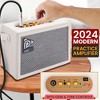 Pyle Heavy Metal EG Fire Electric Guitar Axe w/ Amplifier Kit - White Matte - 4 of 4