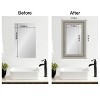 Amanti Art Mirror Makeover Bathroom Mirror Frame Border Kit - Fully Assembled Peel and Stick Frame - Mirror NOT Included - Parlor Trim - 4 of 4