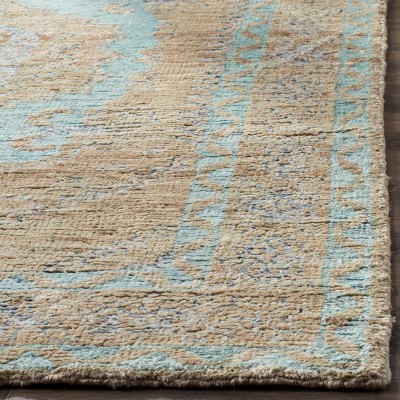 Tangier Hand-Knotted Wool and Viscose Area Rug