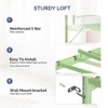 Karl Home Loft Bed Twin Full Queen Size with Flat Rungs for Adults, Kids and Young Teens, No Box Spring Required - 4 of 4