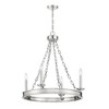 Savoy House Seville 4 - Light Chandelier in  Polished Nickel - 3 of 4