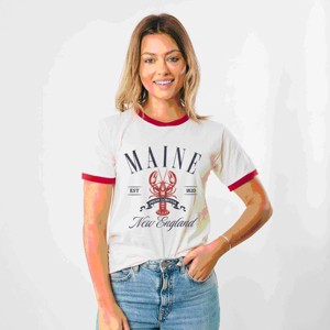 Simply Sage Market Maine New England Ringer Tee - 1 of 4
