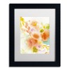 Trademark Fine Art -Sheila Golden 'Orange Reflection' Matted Framed Art - image 2 of 4