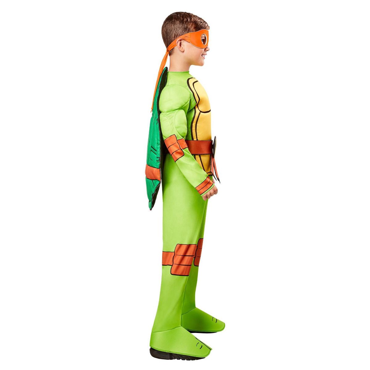 Rubies Teenage Mutant Ninja Turtles Raphael/Donatello/Leonardo and Michelangelo Boys' 4-in-1 Costume Jumpsuit - thumbnail 10