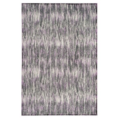 Gray/Purple Herringbone Loomed Area Rug 8'x10' - Safavieh