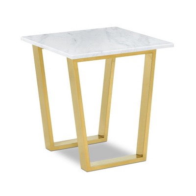 Meridian Furniture,Cameron Gold End Table