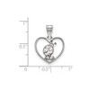 Black Bow Jewelry Sterling Silver Alpha Sigma Alpha Greek Life Pendant - 2 of 3