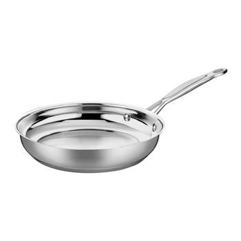 Cuisinart Chef's Classic Stainless Steel Skillet 10 in. Silver