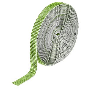 Unique Bargains Self-Adhesive Crafts Decorations Crystal Rhinestone Diamond Ribbons - 1 of 4