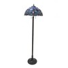 HomeStock Priscilla Tiffany-Style 2 Light Victorian Floor Lamp 18" Shade - 2 of 3