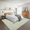 Modern Abstract Rug Washable Rug Non Slip, Low Pile Thin Foldable Mat - 3 of 4