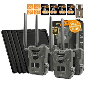 Spypoint FLEX-M Trail Camera and SPLB 10 Solar Panel Bundle with Accessories - 1 of 4