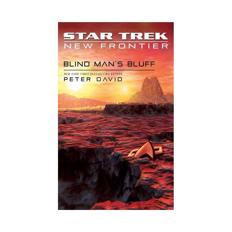 Star Trek: New Frontier: Blind Man's Bluff - (Star Trek: The Next Generation) by  Peter David (Paperback), 1 of 2