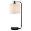 Follett Table Lamp W/ USB Port - 20.25 Inch Height - TBL4506 - Black - Safavieh - 3 of 4