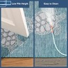 Liora Manne Carmel  Indoor/Outdoor Rug  Aqua.. - 3 of 4