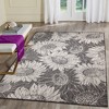 Liora Manne Carmel  Indoor/Outdoor Rug  Black.. - 4 of 4