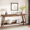 Hommoo 70.9 Inch Farmhouse Console Table - 2 of 4