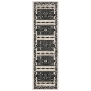 Oriental Weavers Raylan RAY01 Grey/ Blue Indoor Area Rug - 2'3" x 7'6" - 1 of 4