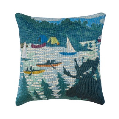 Liora Manne Marina Lodge Indoor/Outdoor Pillow..