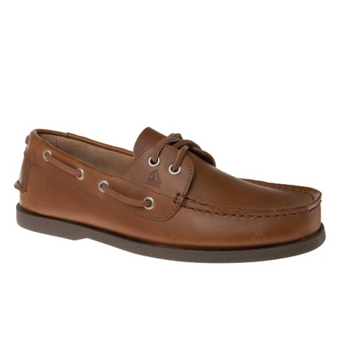 Sail Men Premium Boat Shoes Tan 11 Target