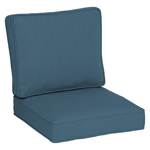 Aoodor 24 in. x 24 in. Outdoor Deep Seating Lounge Chair Cushion