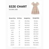 PATPAT Family Matching Outfits Boho Floral Print Square Neck Puff Sleeve Smocked Dress and Short Sleeve T-Shirts Matching Set - 3 of 4