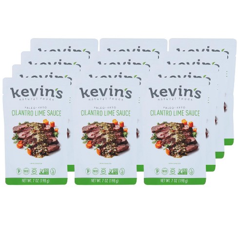 Kevin's Natural Foods Cilantro Lime Sauce - Case Of 12/7 Oz : Target