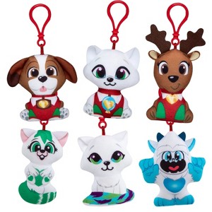 The Elf on the Shelf Elf Pets Minis Clip-On Set of 6, Includes St. Bernard, Reindeer, Fox, Sno Biggie, Ogie, and Noorah, Ages 3 and Up - 1 of 4