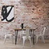 Set of 2 Freya Metal Dining Side Chair Distressed White - WyndenHall: Industrial Design, Stackable - image 2 of 4