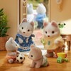 Calico Critters Husky Brother & Sister's Tandem Cycling Set, Dollhouse Playset with Figures and Accessories - 4 of 4