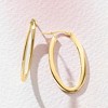 Ross-Simons Italian 14kt Yellow Gold Oval Hoop Earrings - 3 of 4