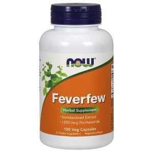 Feverfew 400mg by Now Foods  -  100 Capsule - 1 of 2