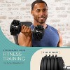 Lifepro Adjustable Dumbbells – 25lb Pair, Quick-Select Hand Weights for Men/Women – Space Saving Exercise Fitness Dumbbells for Home Gym & Training - 2 of 4